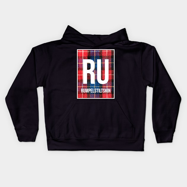 Ru Funny Chemisty Science Periodic Table Kids Hoodie by Science Puns